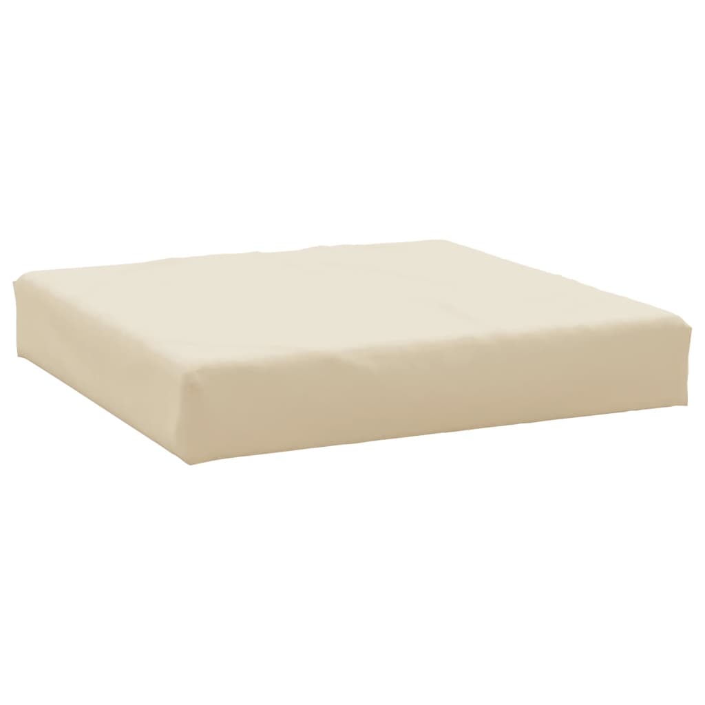 Cuscini per Pallet 2 pz Beige in Tessuto Oxford 361757