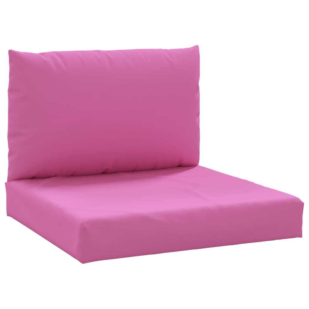 Cuscini per Pallet 2 pz Rosa in Tessuto Oxford 361771