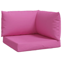 Cuscini per Pallet 3 pz Rosa in Tessuto Oxford 361790