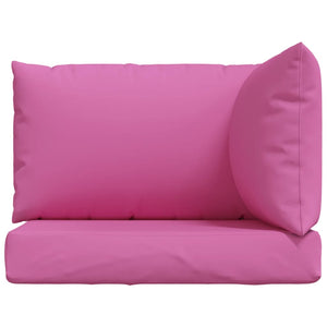 Cuscini per Pallet 3 pz Rosa in Tessuto Oxford 361790