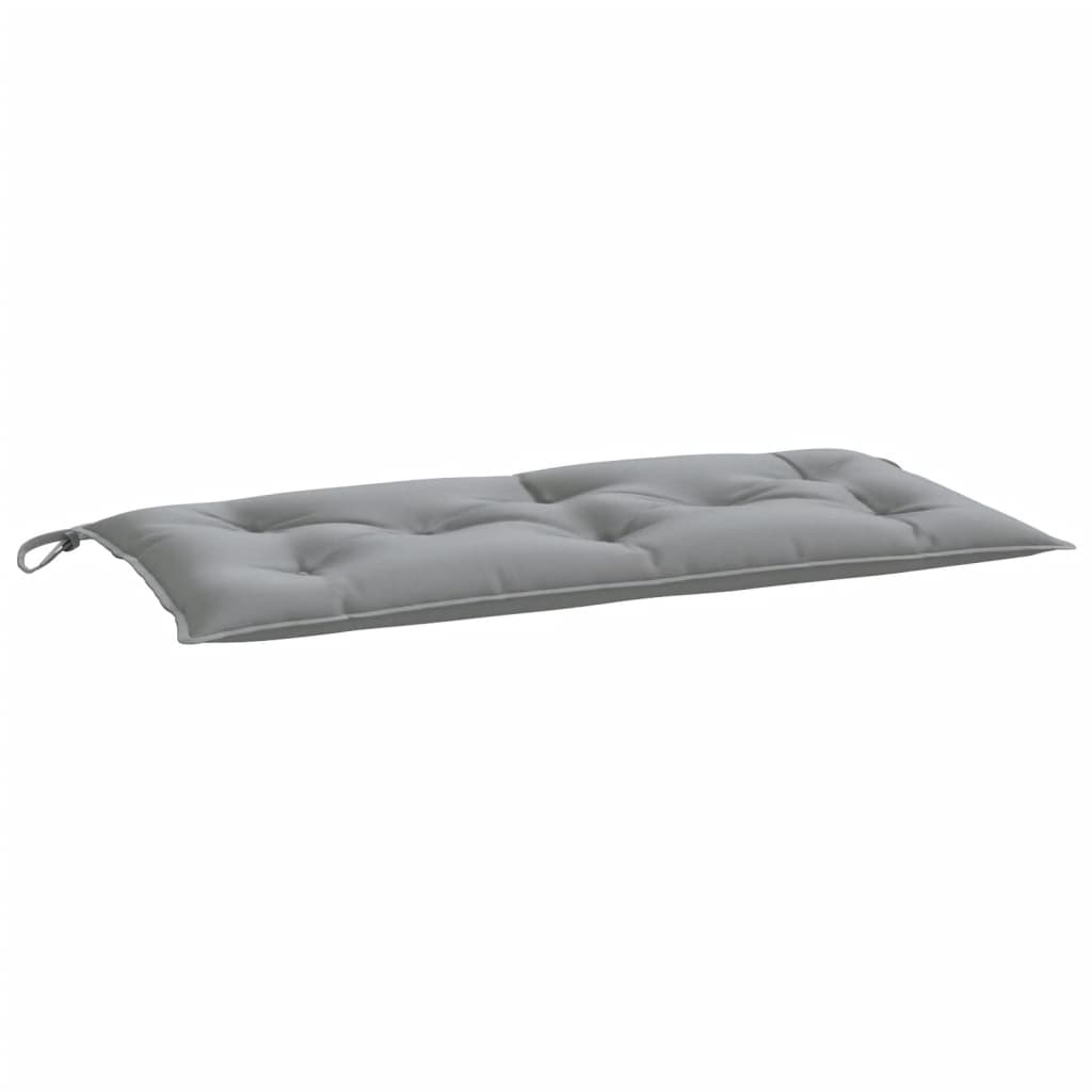 Cuscino per Panca Grigio 110x50x7 cm in Tessuto Oxford 361812