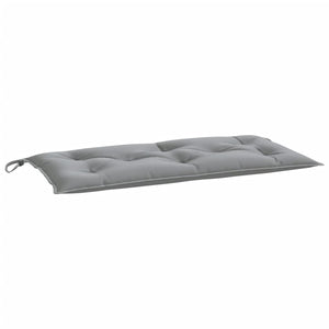 Cuscino per Panca Grigio 110x50x7 cm in Tessuto Oxfordcod mxl 91952