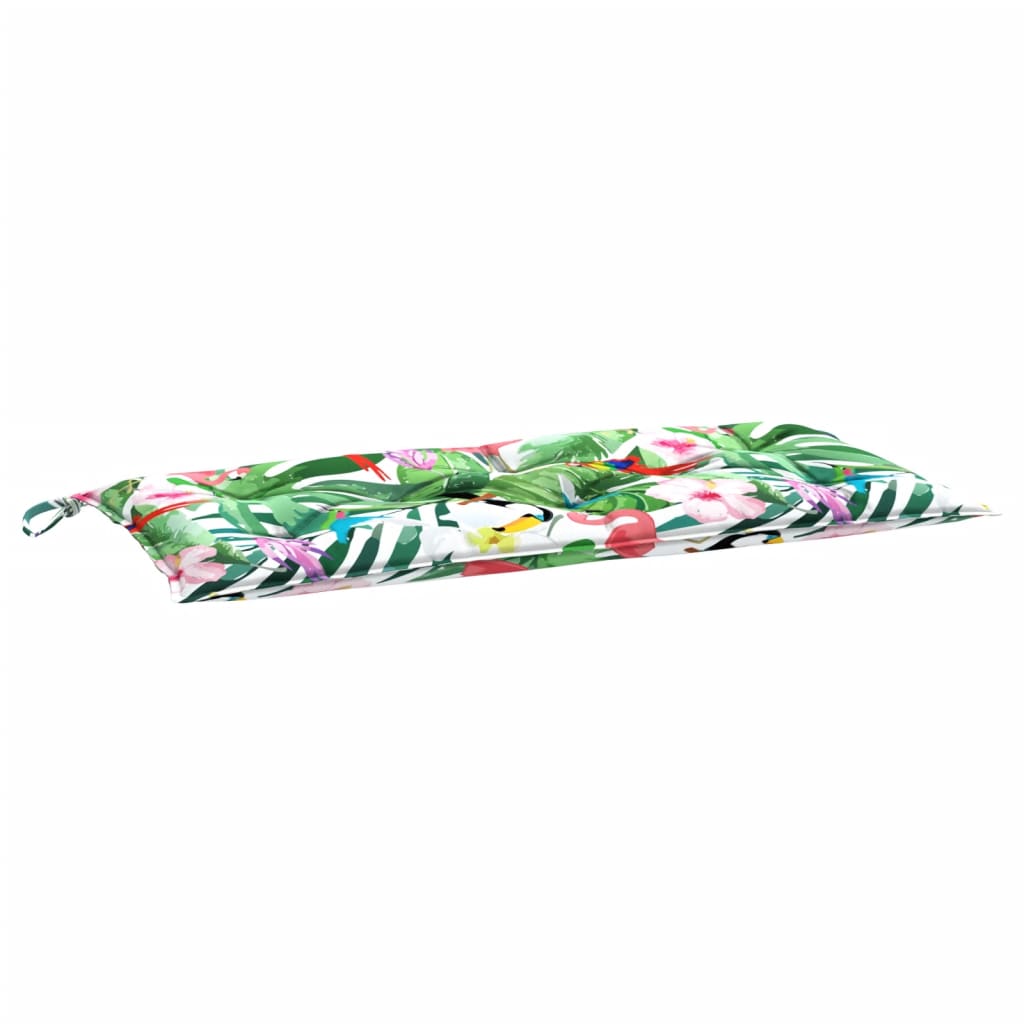 Cuscino per Panca da Giardino Multicolore 110x50x7cm in Tessuto 361825