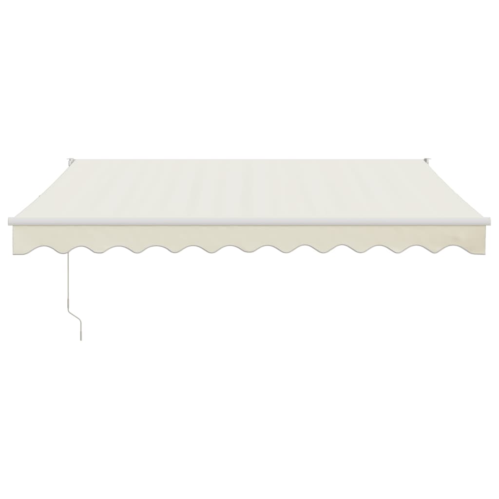 Tenda da Sole Retrattile Crema 3x2,5 m in Tessuto e Alluminio 3154426