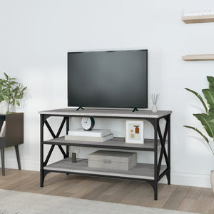 Mobile Porta TV Grigio Sonoma 80x40x50 cm in Legno Multistratocod mxl 127065