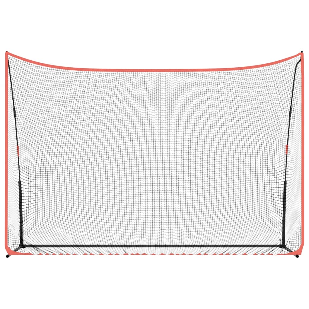 Rete da Golf Nera e Rossa 305x91x213 cm in Poliestere 93751