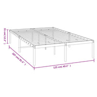 Giroletto in Metallo Bianco 120x200 cm 350911