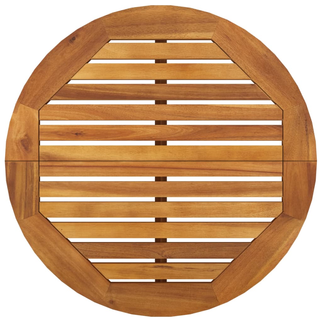 Set da Pranzo per Giardino 5 pz in Legno Massello di Acacia cod mxl 40033