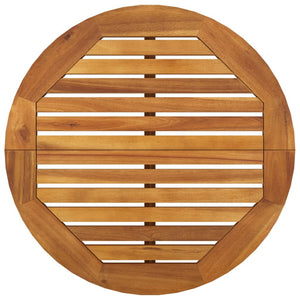 Set da Pranzo per Giardino 5 pz in Legno Massello di Acacia cod mxl 40033