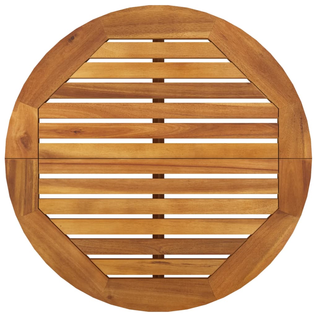 Set da Pranzo per Giardino 3 pz in Legno Massello di Acacia cod mxl 44427