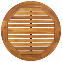 Set da Pranzo per Giardino 5 pz in Legno Massello di Acacia cod mxl 44428