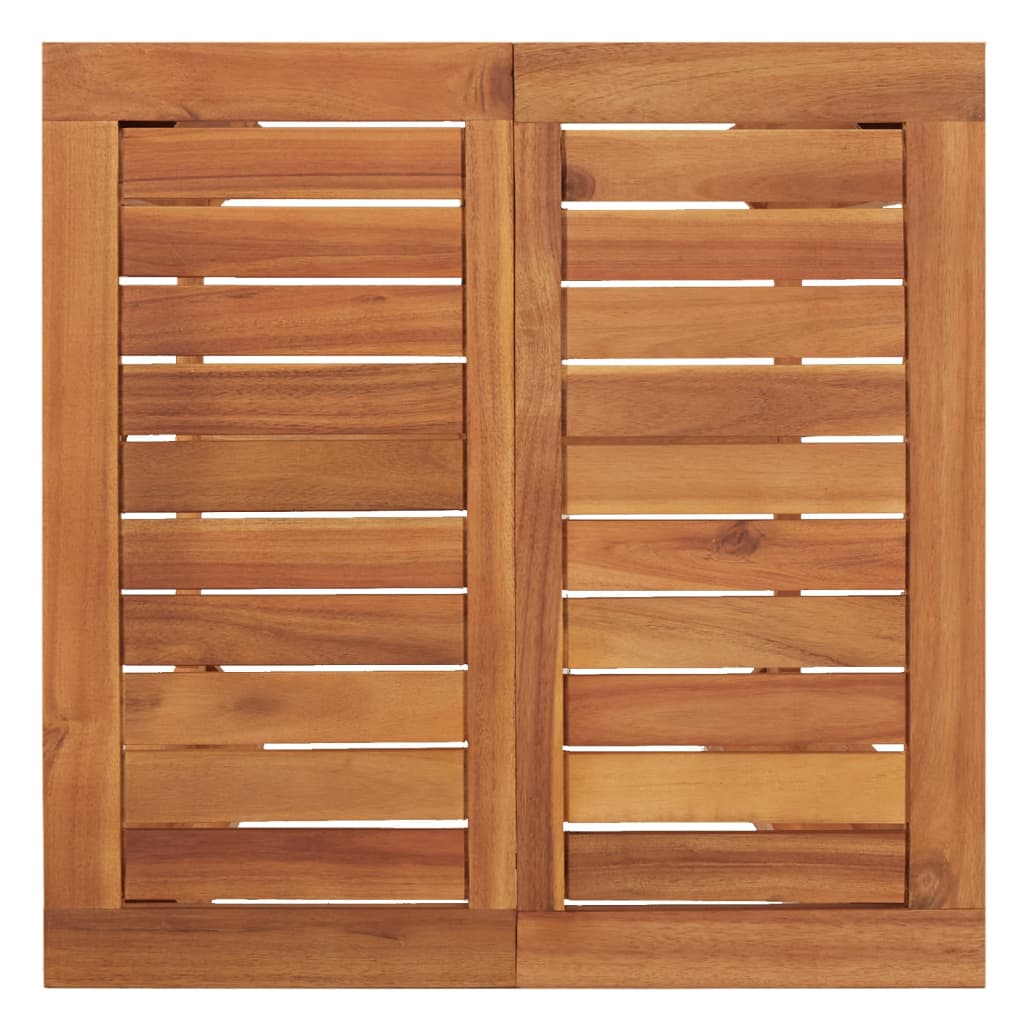 Set da Pranzo per Giardino 3 pz in Legno Massello di Acacia 3154390