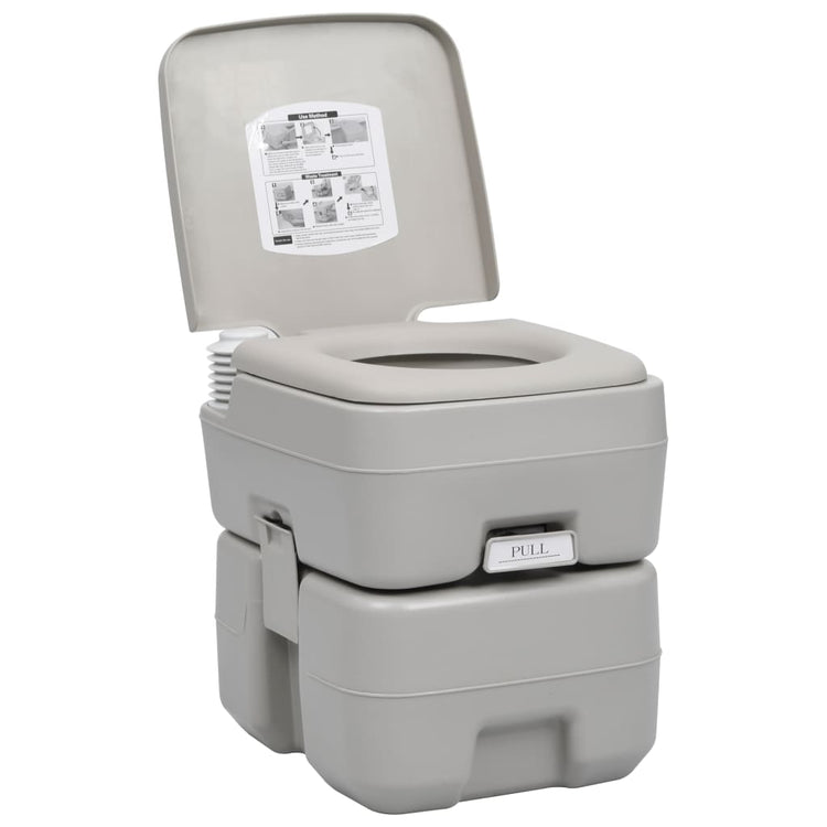 Set Toilette da Campeggio Portatile e Supporto Lavamani cod mxl 75475