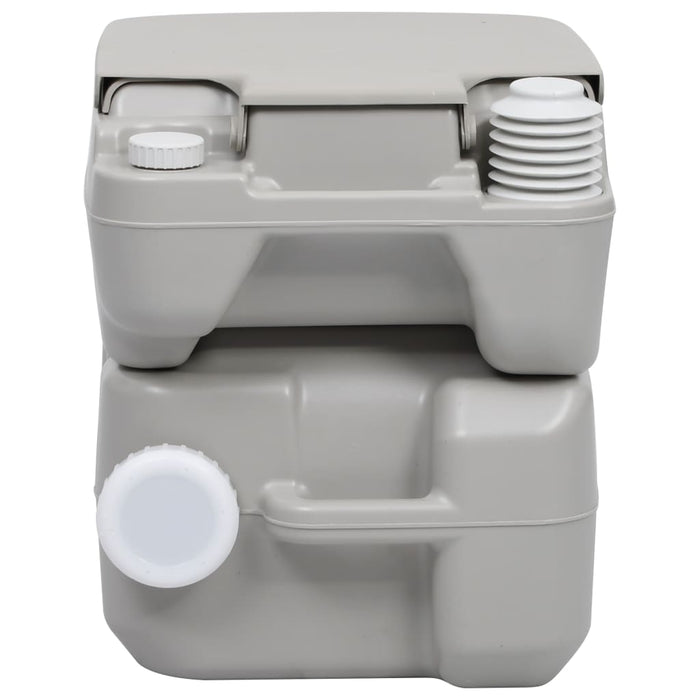 Set Toilette Portatile Campeggio Supporto Lavamani Tanica Acqua cod mxl 63431