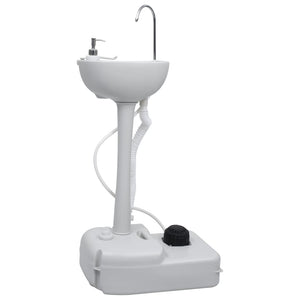 Set Toilette Portatile Campeggio Supporto Lavamani Tanica Acqua cod mxl 63431