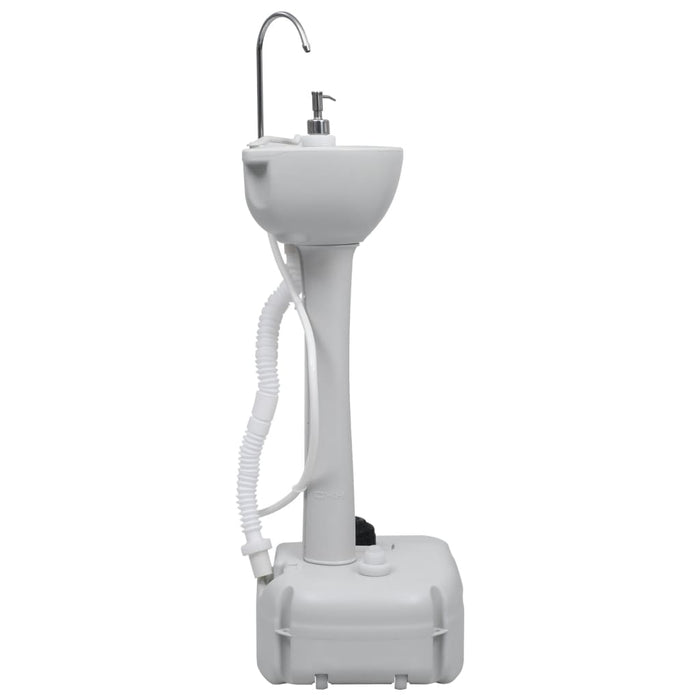 Set Toilette Portatile Campeggio Supporto Lavamani Tanica Acqua cod mxl 63431