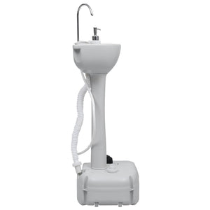 Set Toilette Portatile Campeggio Supporto Lavamani Tanica Acqua 3154911