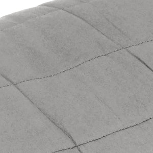 Coperta Ponderata Grigia 140x200 cm 10 kg Tessuto cod mxl 71183