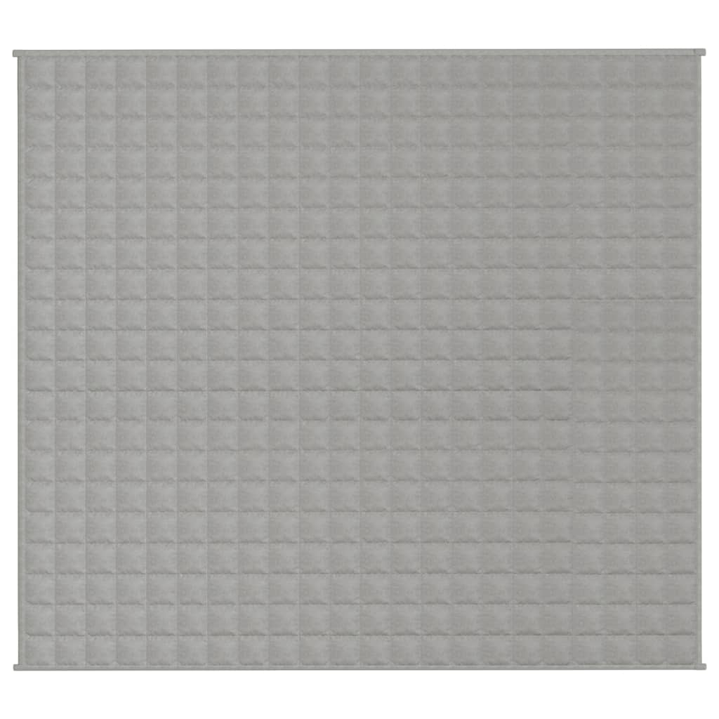 Coperta Ponderata Grigia 200x230 cm 13 kg Tessuto