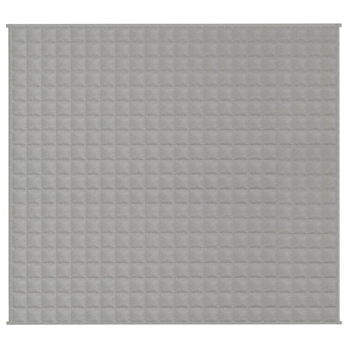 Coperta Ponderata Grigia 200x230 cm 13 kg Tessuto