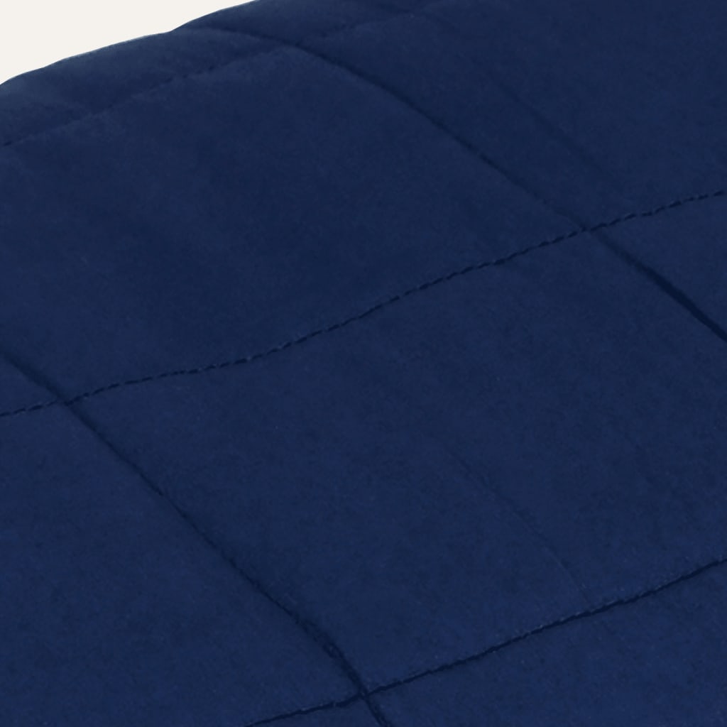 Coperta Ponderata Blu 137x200 cm 10 kg Tessuto cod mxl 71164