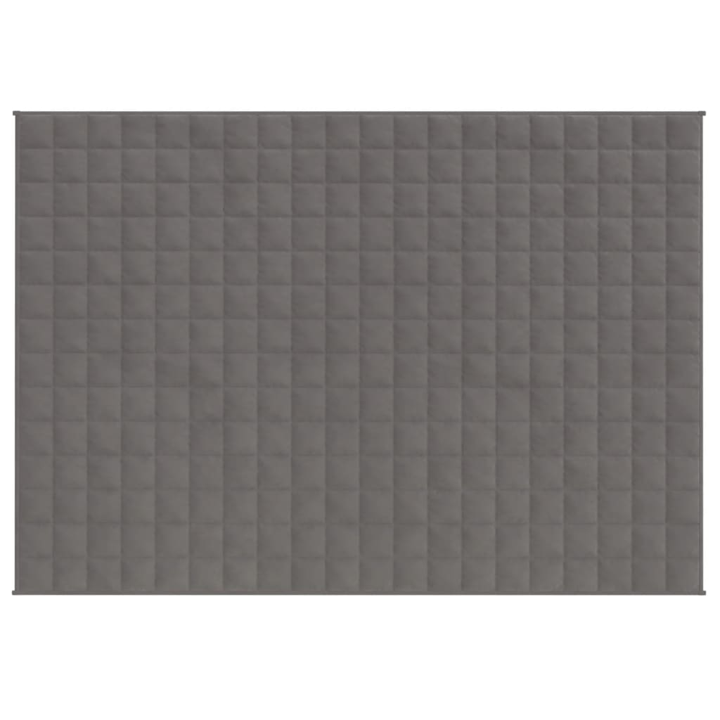 Coperta Ponderata Grigia 152x203 cm 11 kg Tessuto