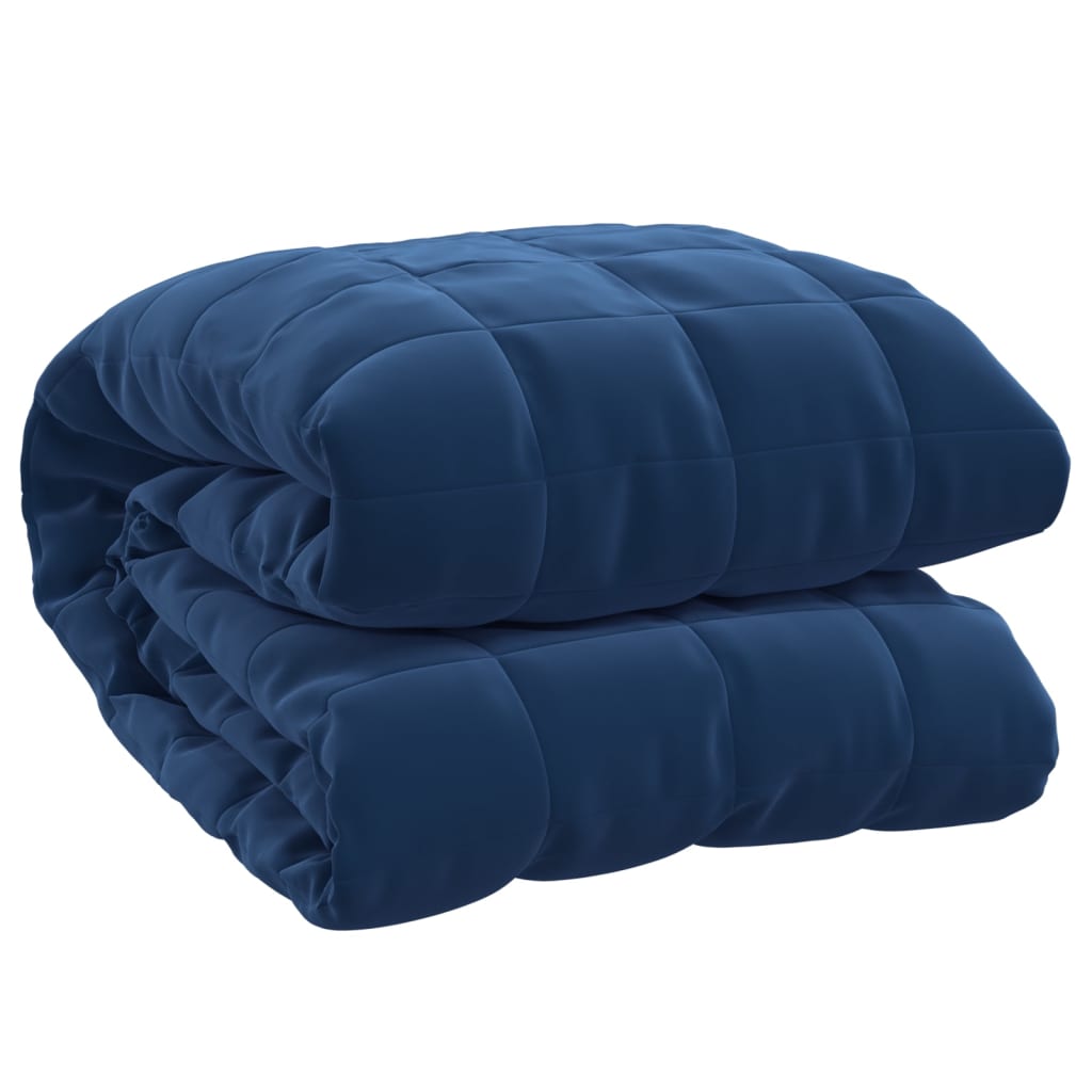 Coperta Ponderata Blu 135x200 cm 10 kg Tessuto