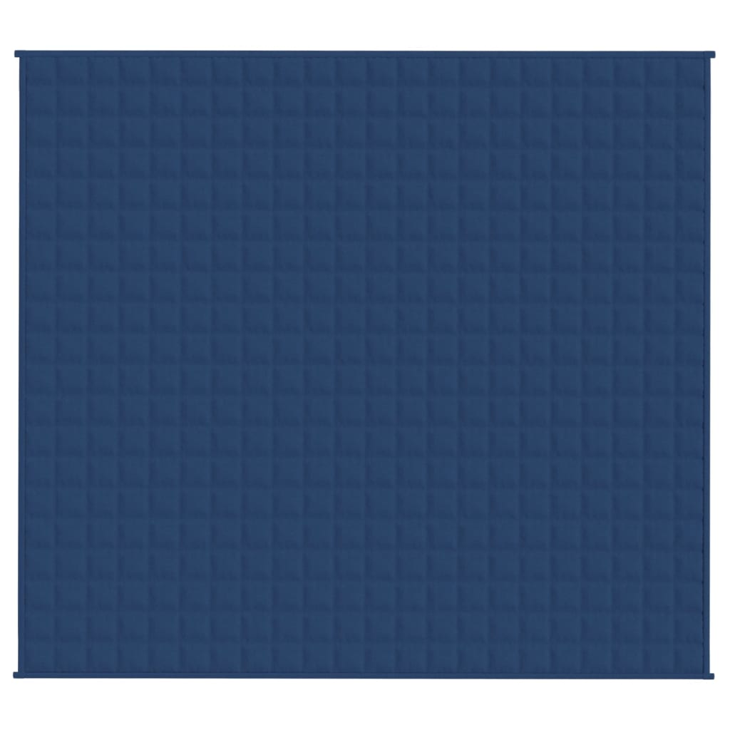 Coperta Ponderata Blu 200x220 cm 9 kg Tessuto 3154857