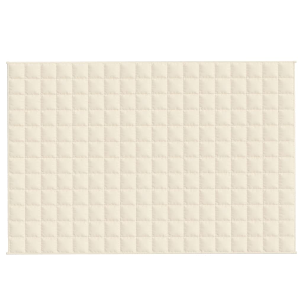 Coperta Ponderata Crema Chiaro 122x183 cm 9 kg Tessutocod mxl 117427