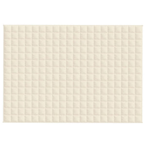 Coperta Ponderata Crema Chiaro 140x200 cm 6 kg Tessuto