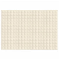 Coperta Ponderata Crema Chiaro 140x200 cm 10 kg Tessutocod mxl 117504