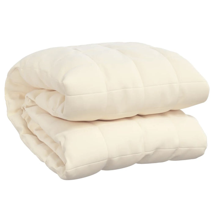 Coperta Ponderata Crema Chiaro 152x203 cm 11 kg Tessutocod mxl 69540