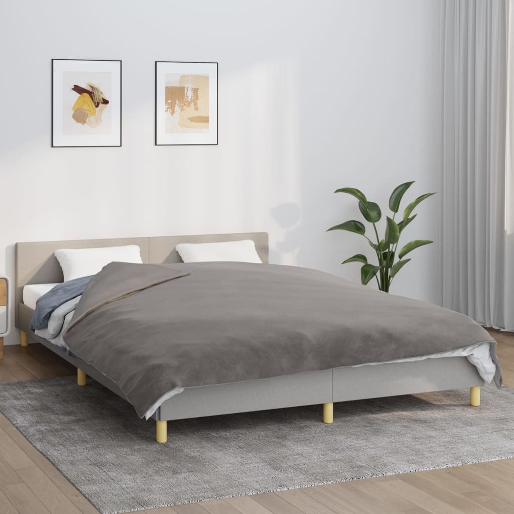 Coperta Ponderata con Copertura Grigio 200x220 cm 13 kg Tessutocod mxl 69547