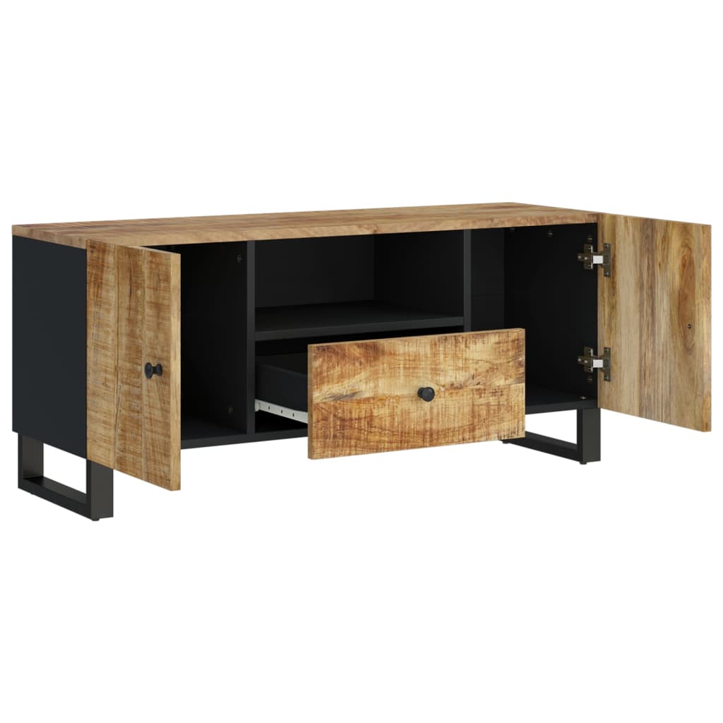 Mobile TV 105x33,5x46cm Legno Massello Mango Legno Multistratocod mxl 127164