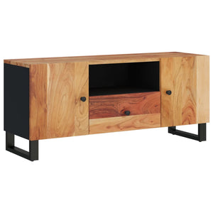 Mobile TV 105x33,5x46cm Legno Massello Acacia Legno Multistrato 351959