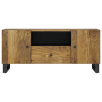 Mobile TV 105x33,5x46cm Legno Massello Mango Legno Multistrato 351961