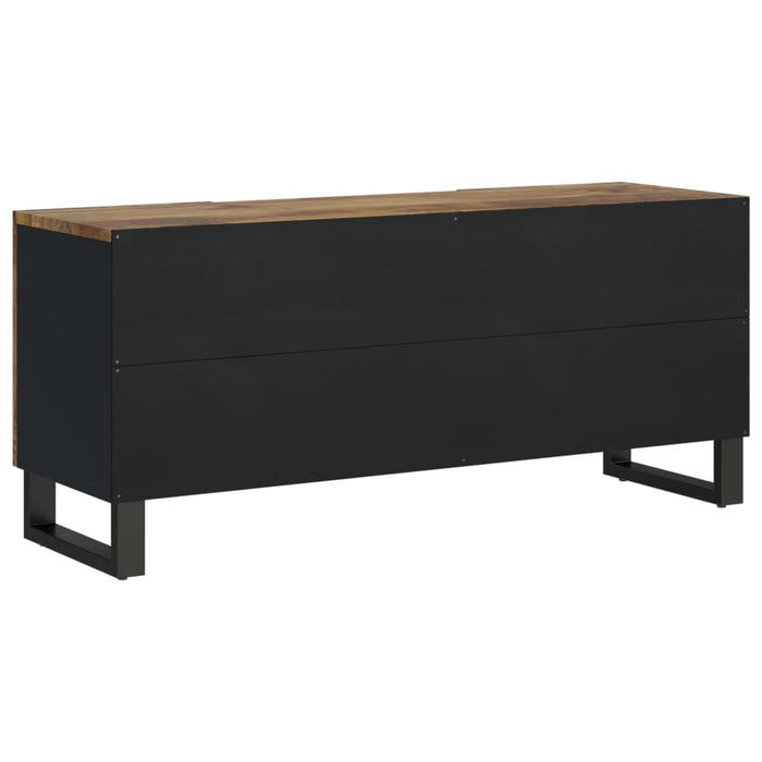 Mobile TV 105x33,5x46cm Legno Massello Mango Legno Multistrato 351961