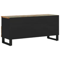 Mobile TV 100x33x46cm Legno Massello Recupero Legno Multistrato 351980