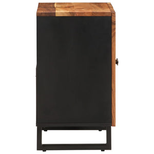 Mobile Lavabo 62x33x58 cm Legno Massello Acacia e Multistrato 351987