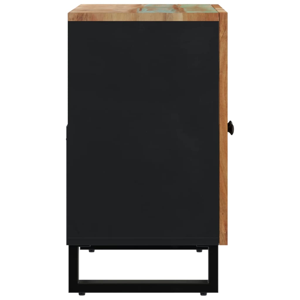 Mobile Lavabo 62x33x58 cm Legno Massello Recupero e Multistrato 351988