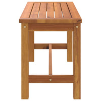 Panca da Giardino 80x35x45 cm in Legno Massello di Acacia 319418