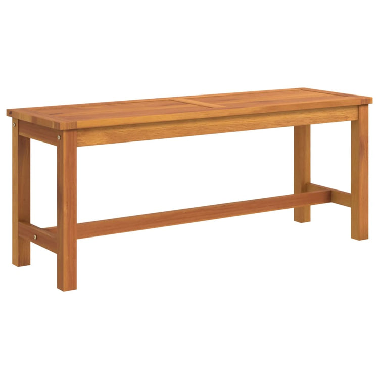 Panca da Giardino 110x35x45 cm in Legno Massello di Acacia 319419