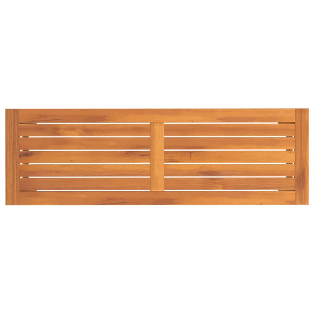 Panca da Giardino 110x35x45 cm in Legno Massello di Acacia 319419