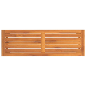 Panca da Giardino 110x35x45 cm in Legno Massello di Acacia 319419