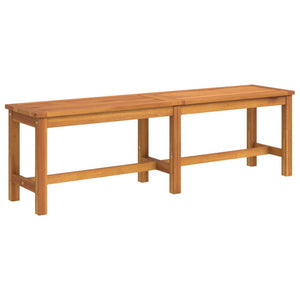 Panca da Giardino 150x35x45 cm in Legno Massello di Acacia 319420