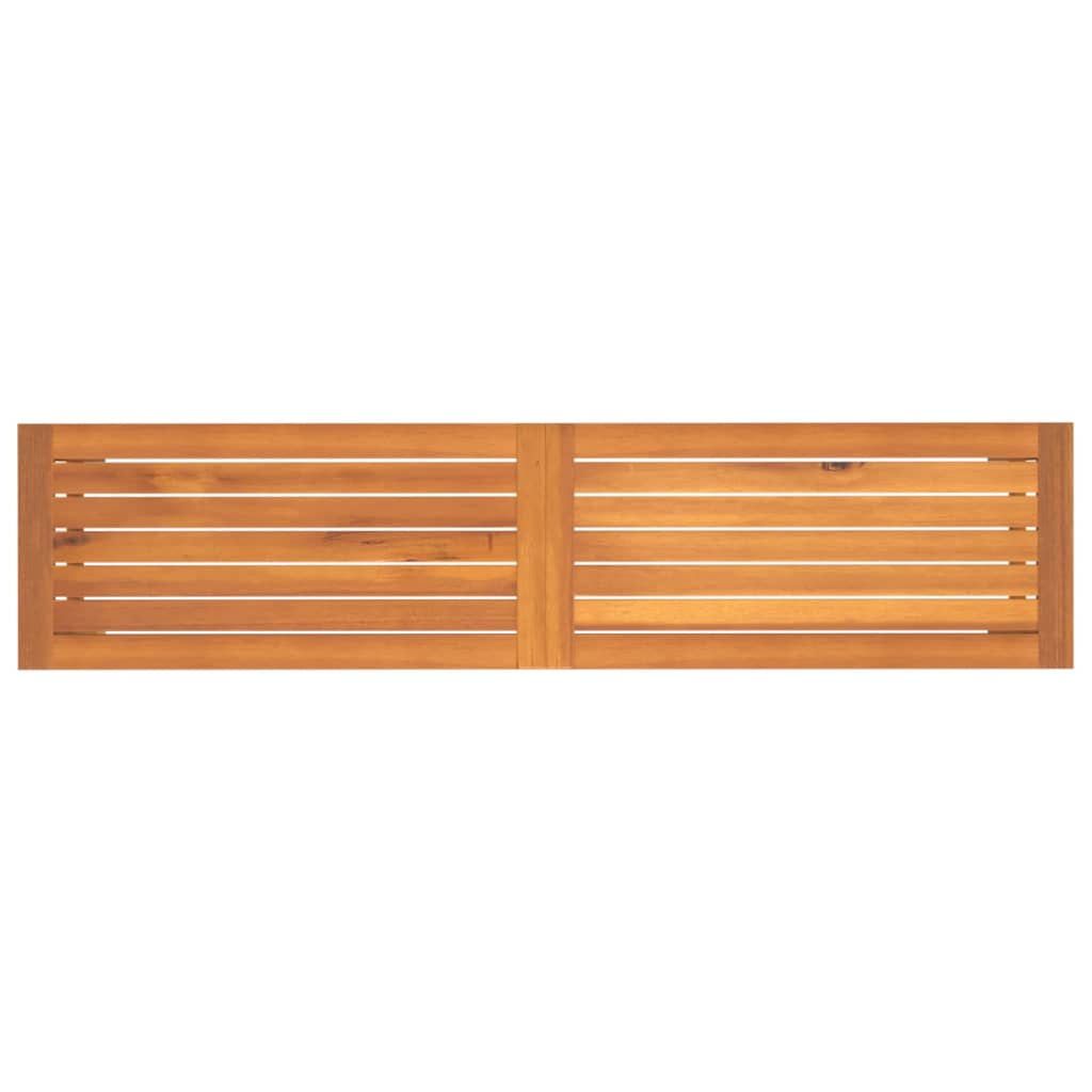 Panca da Giardino 150x35x45 cm in Legno Massello di Acacia 319420