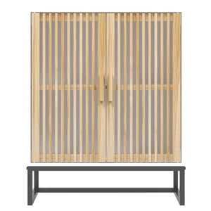 Credenza Bianca 60x30x75 cm in Legno Multistrato 352109