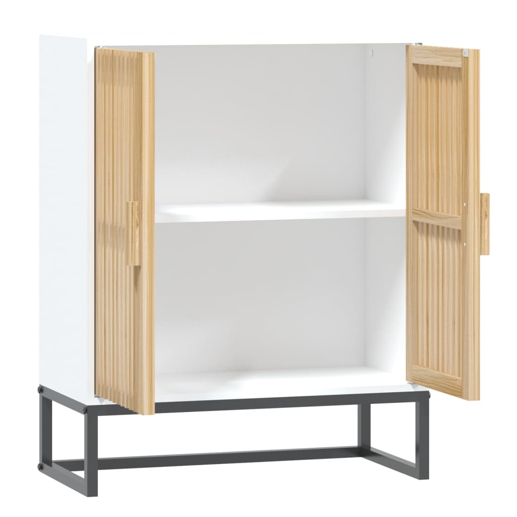 Credenza Bianca 60x30x75 cm in Legno Multistrato 352109