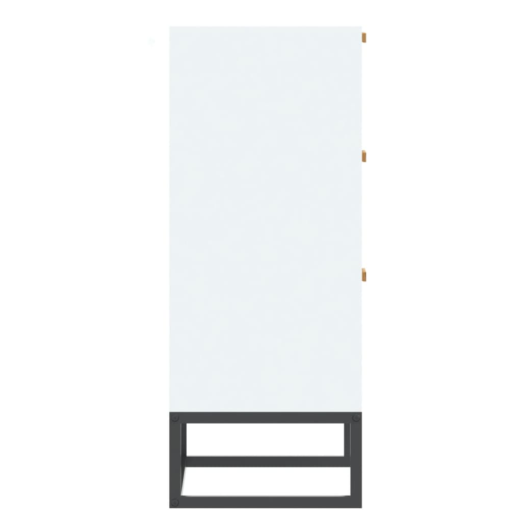 Credenza Bianca 60x30x75 cm in Legno Multistrato 352112