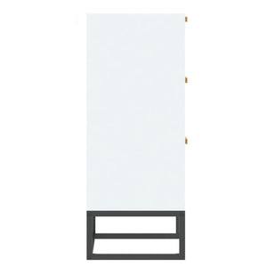 Credenza Bianca 60x30x75 cm in Legno Multistrato 352112